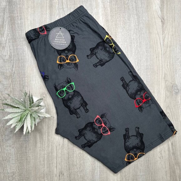 Bermuda Soft Leggings Shorts - High Waisted - Picture 6 of 13